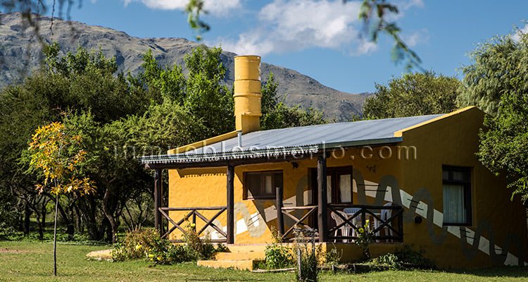 Exterior cabaña para 5 personas